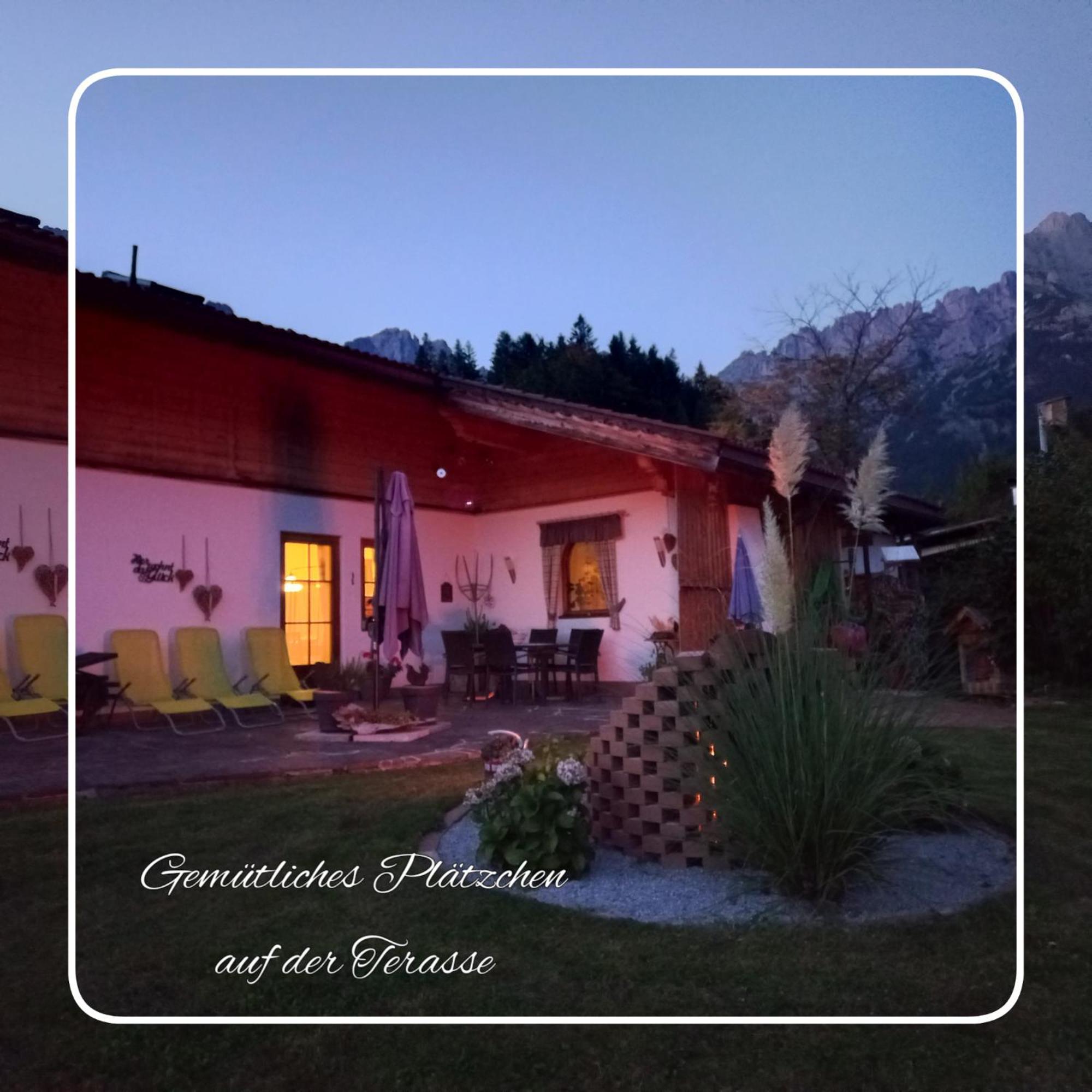 Chalet Gluecklich Sein... Ellmau Ngoại thất bức ảnh