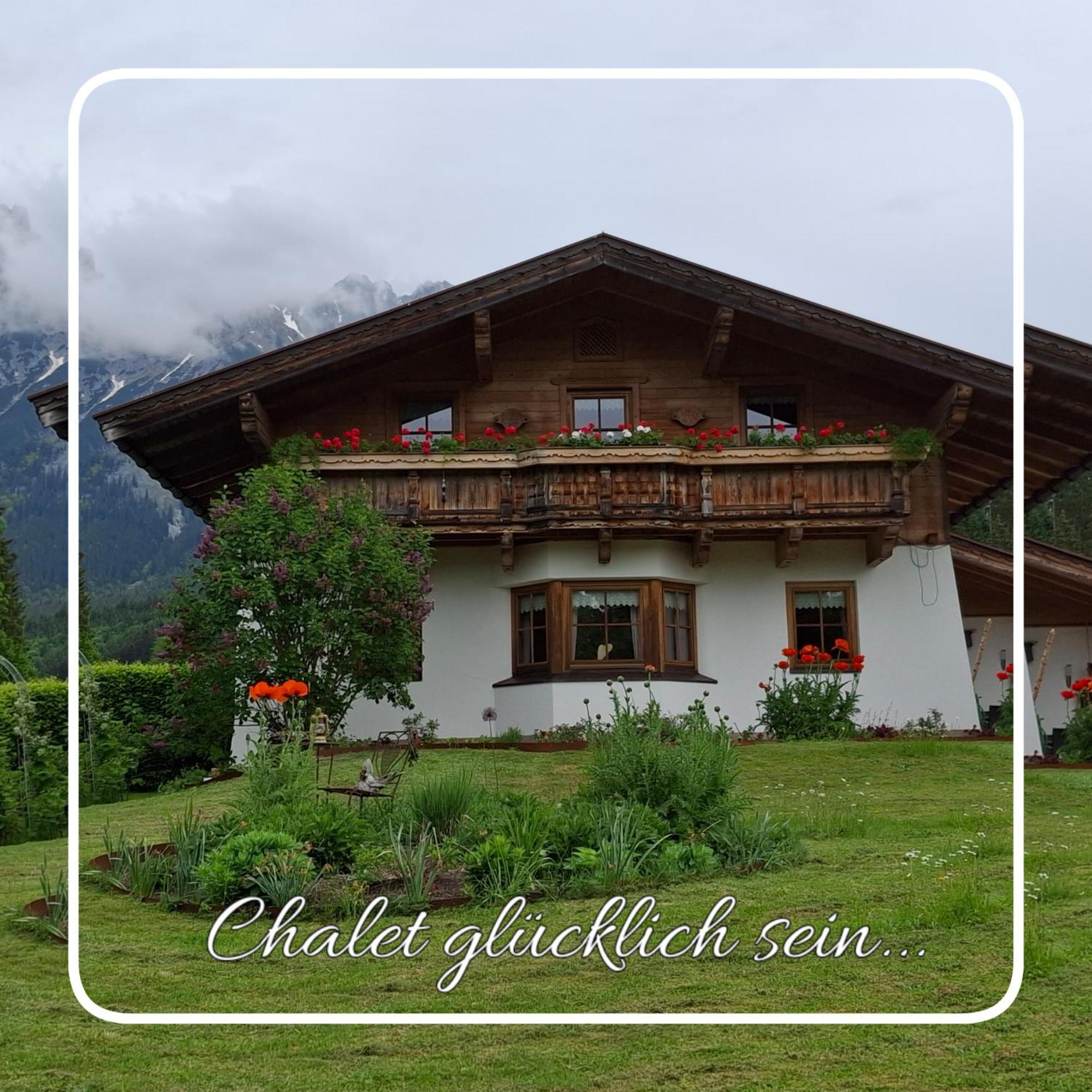 Chalet Gluecklich Sein... Ellmau Ngoại thất bức ảnh