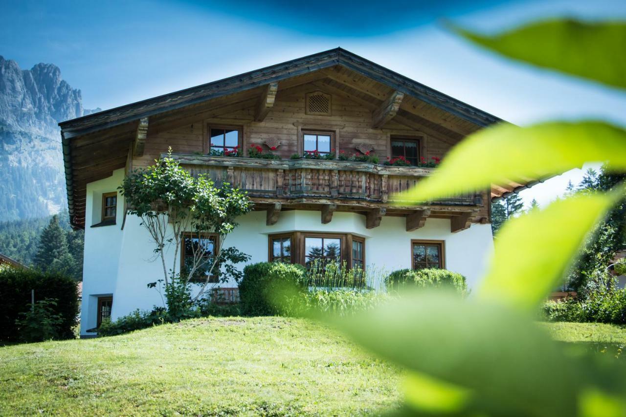 Chalet Gluecklich Sein... Ellmau Ngoại thất bức ảnh